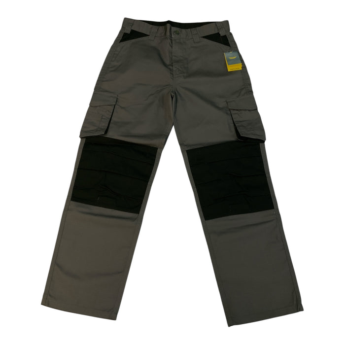 Trojan Comat Trouser Ripstop 8T6634 Grey Black TROJANTRS01-N