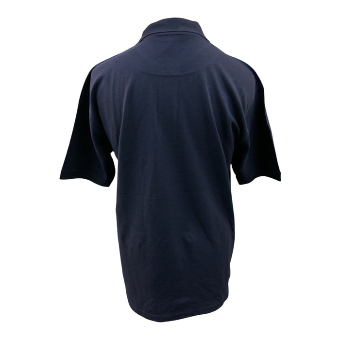 Navy Blue Poloshirt Plain Large JHK JT58 POLOSH-01-AN