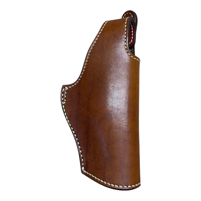 Vintage Price Western Leather CH201 L-Frame Revolver Holster Tan Brown GH100