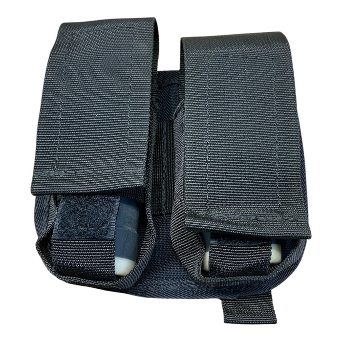 Twin Rubber Round Pouch For Molle Vests Generic MOLPOUCH47B