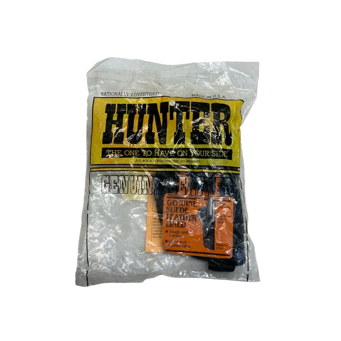 Hunter 1211-11 Ruffstuff Handgun Holster Suede Leather Lined New GH102