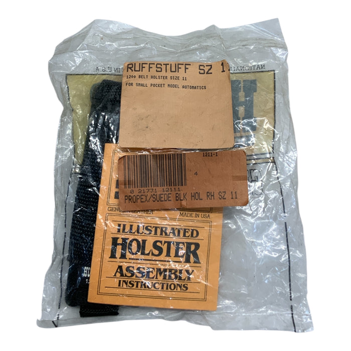 Hunter 1211-11 Ruffstuff Handgun Holster Suede Leather Lined New GH102