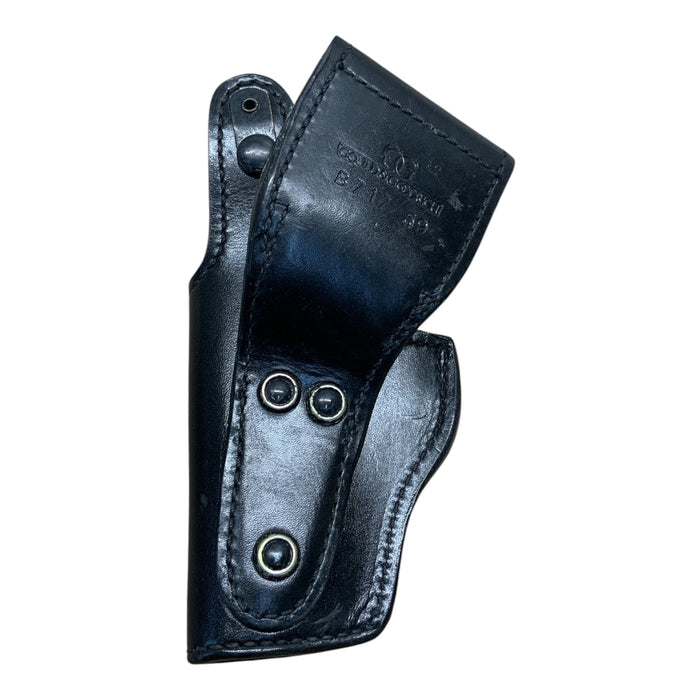 Vintage Gould & Goodrich B717-59 Black Leather SOB Handgun Holster GH104