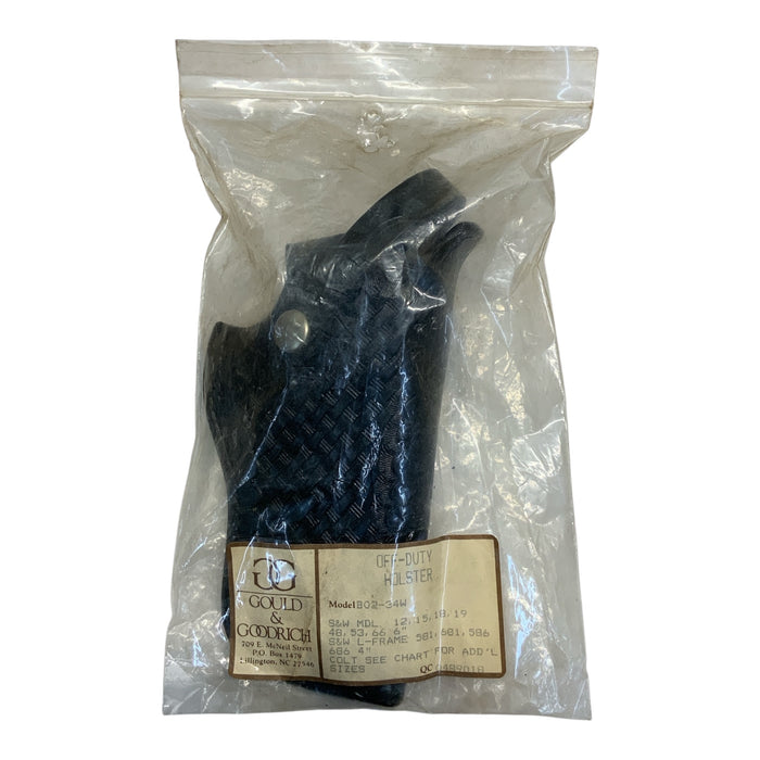 Vintage Gould & Goodrich B02-34W Leather Handgun Holster New NOS GH105N
