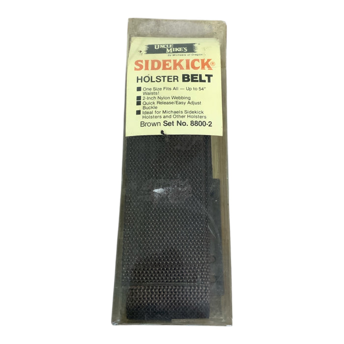 Vintage Uncle Mike’s Sidekick Holster Belt 8800-2 One Size New NOS UNCMKBLT01N