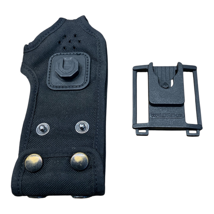 Sepura Klickfast Radio Case SRP SRH GPS Peter Jones ILG & 50mm Dock RCS01B
