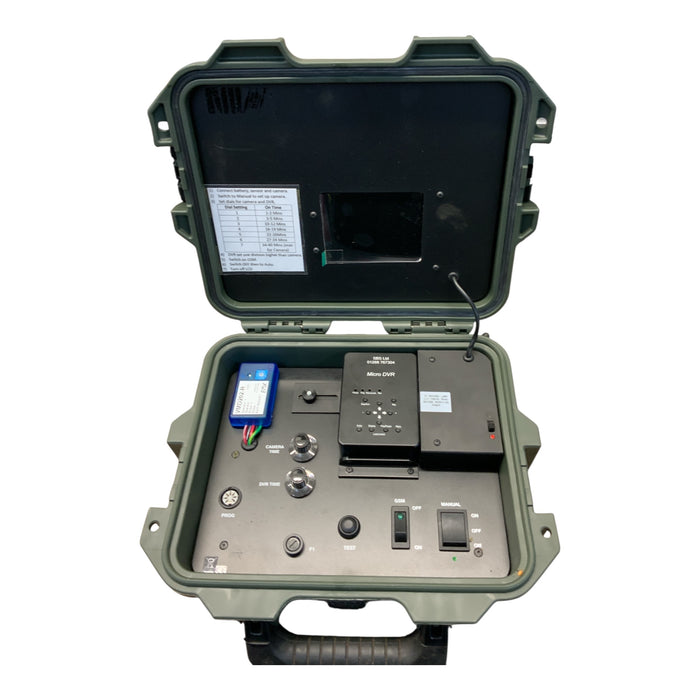 Remote Waterproof DVR Control Unit Untested Powers Up