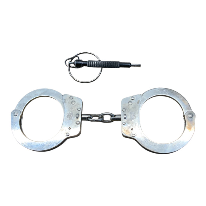 Hiatts 1980s Chain Link Handcuffs Speedcuffs Quickcuff Grade A