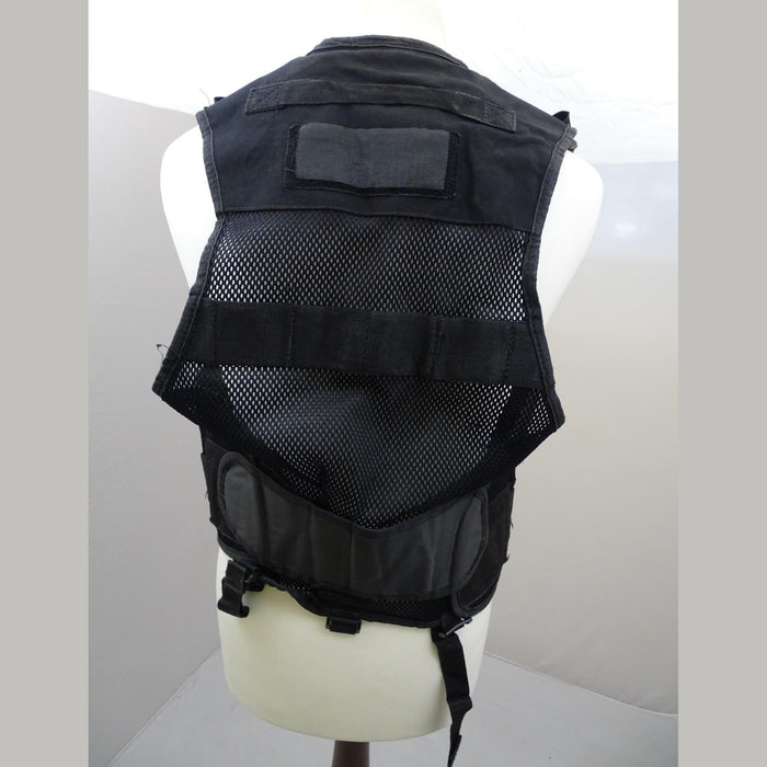 Tactical Vest Black Molle Airsoft Combat Security Grade B - WA2 - 3SB