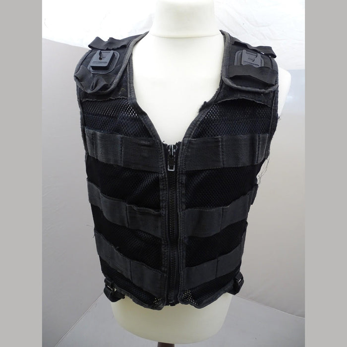 Tactical Vest Black Molle Airsoft Combat Security Grade B - WA2 - 3SB