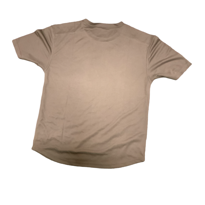 Shirt Wicking Breathable Male - Brown OATOP18