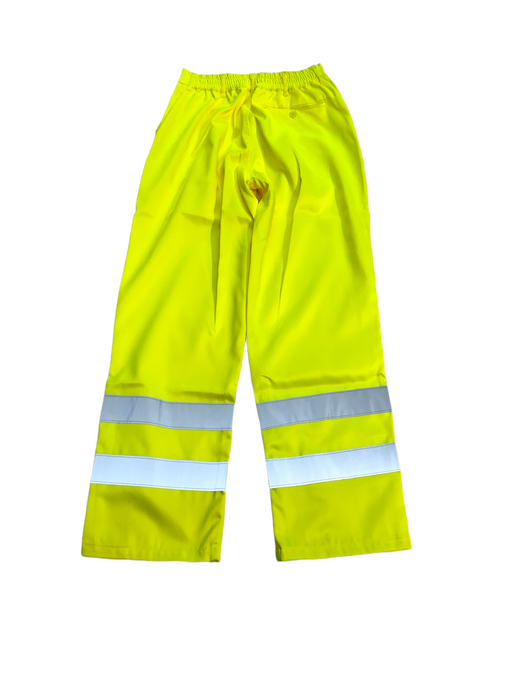 New Portwest EO41 Yellow Hi vis Polycotton Trousers PWHVT01N