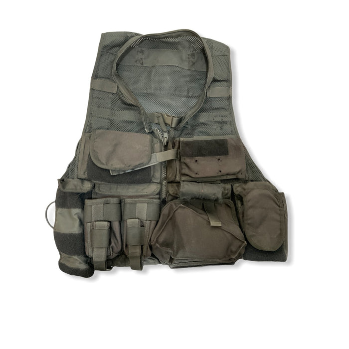 ARV MK2 Black Tactical Load System Tac Vest Security Dog Handler OBTV15