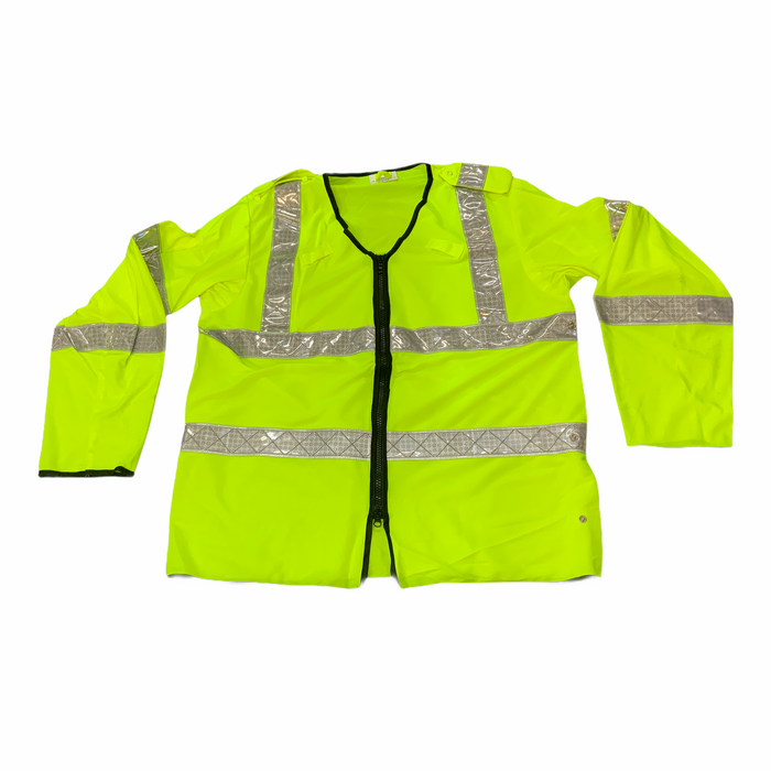 Hi Viz Vis Lightweight Reflective Traffic Overcoat Walking Recovery New LW07N