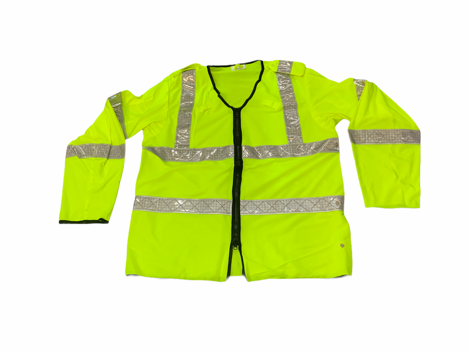 Hi Viz Vis Lightweight Reflective Traffic Overcoat Walking Recovery New LW07N