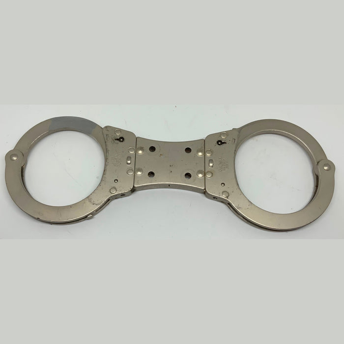 Genuine Hiatts Chrome Rigid Handcuffs Speedcuffs TCH 840 Grade C Without Case