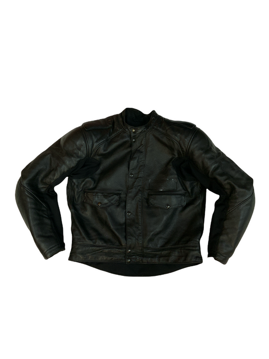BKS Leather Jacket Black From Two Piece Chest 46" BKSJKT07B GRADE B