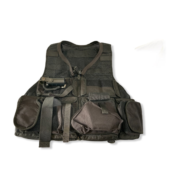 ARV MK2 Black Tactical Load System Tac Vest Security Dog Handler OBTV22