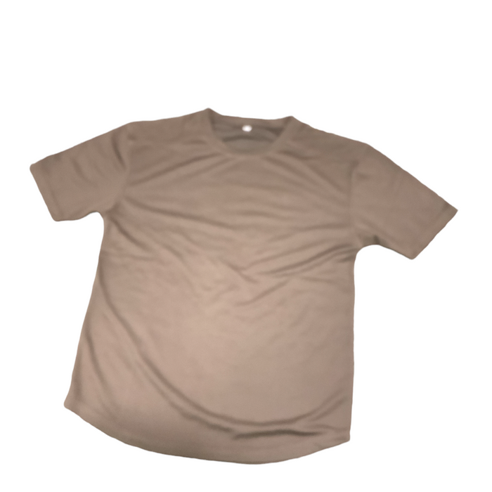 Shirt Wicking Breathable Male - Brown OATOP18