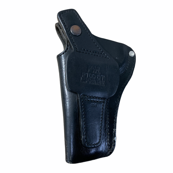 PWL Belt Slide Leather Holster P100 CT L.Frame Gun Holster GH32