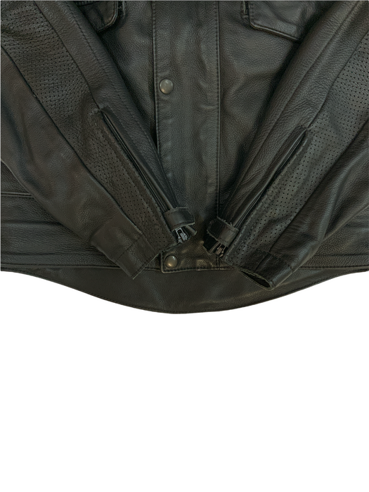 BKS Leather Jacket Black From Two Piece BKSJKT03A GRADE A