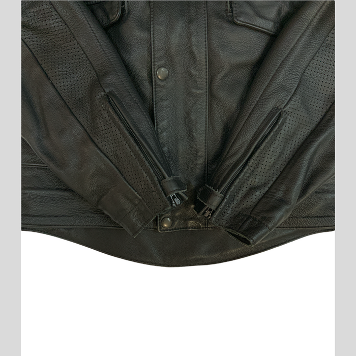 BKS Leather Jacket Black From Two Piece BKSJKT03A GRADE A