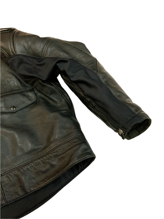 BKS Leather Jacket Black From Two Piece BKSJKT04A GRADE A