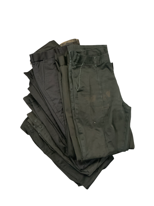 Job Lot Wholesale Bundle Of 25+ Black Uniform Trousers - Men's & Women's 15kg+