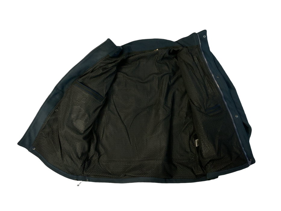 New Blue Amberlake Fire & Rescue Fleece Jacket With Mesh Lining