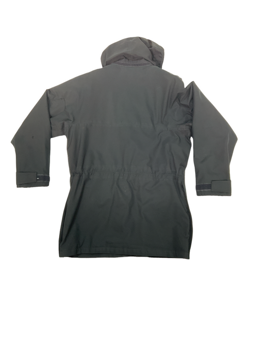 Black 3/4 Goretex Waterproof Rain Coat Security Grade B OJ111