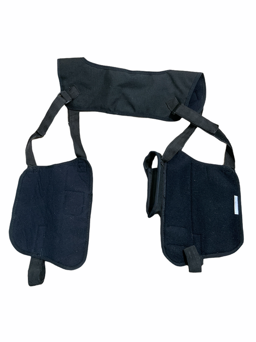 Black Covert Harness Covert Vest With Klickfast Cuffs Baton CS Gas Holder CH07B