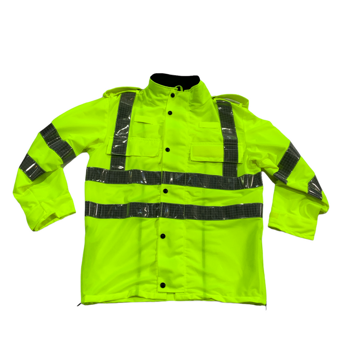 Hi Viz Vis Lightweight Reflective Traffic Overcoat Walking Recovery LW11AN