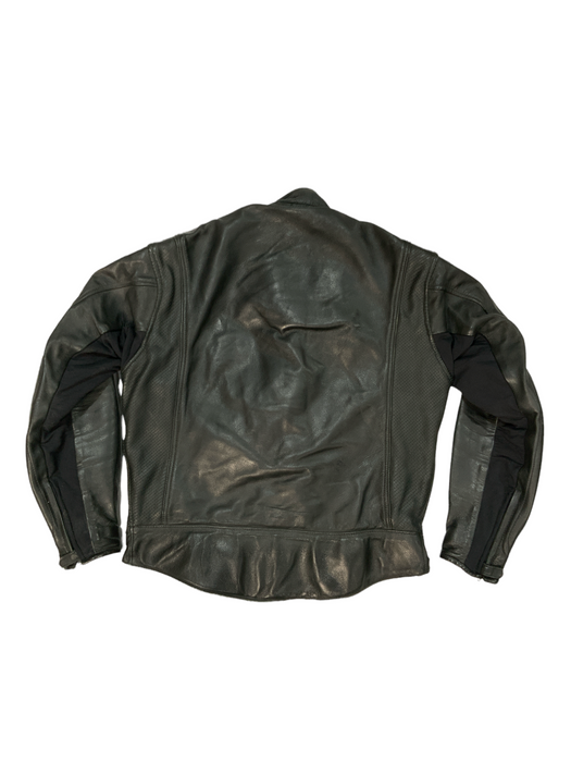 BKS Leather Motorbike Jacket Black From Two Piece Chest 48” BKSJKT08B GRADE B