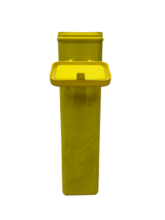 New Frontier Medical 7.5 L Sharpsafe Bin Yellow Medical Waste Tub BIN01