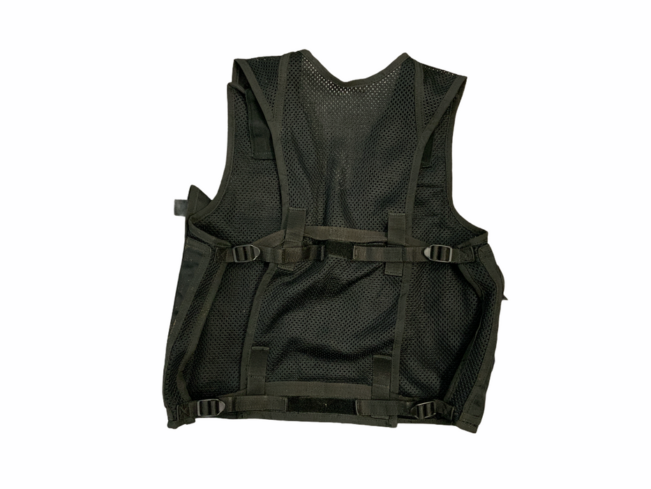 Black Tactical Load System Tac Vest Security Dog Handler Marshal BV19B Grade B