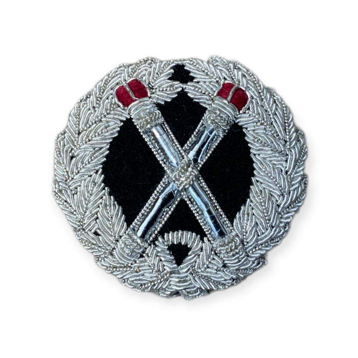 Silver Wire Sew On Assistant Chief Constable Police Service Rank Type 4