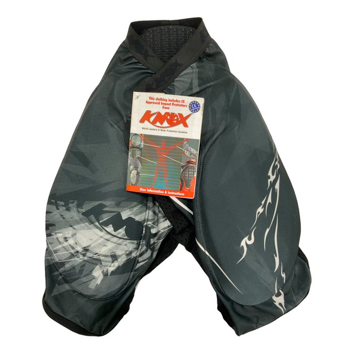 New Knox Multi Sport Shorts Hip Thigh Coccyx Motorcross/bike Black/Grey KNOXSPSH