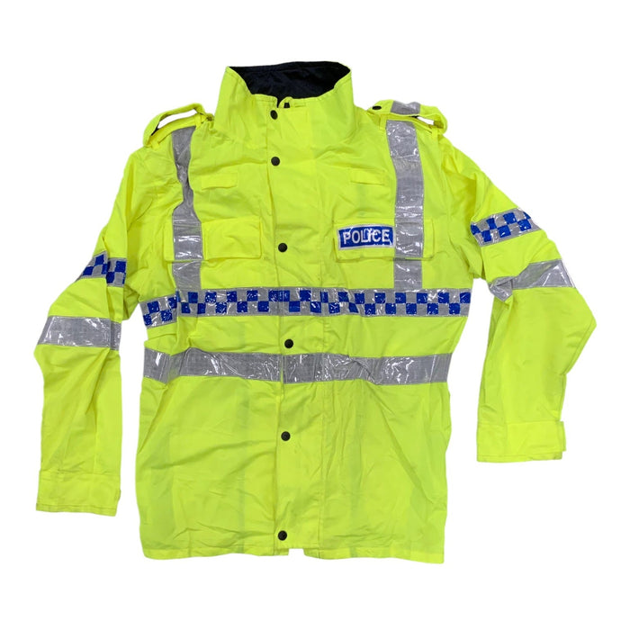 Code Enforcement Jacket Police Branded Hi Vis Lightweight Reflective Overcoat Jacket LW01BPOLI ...