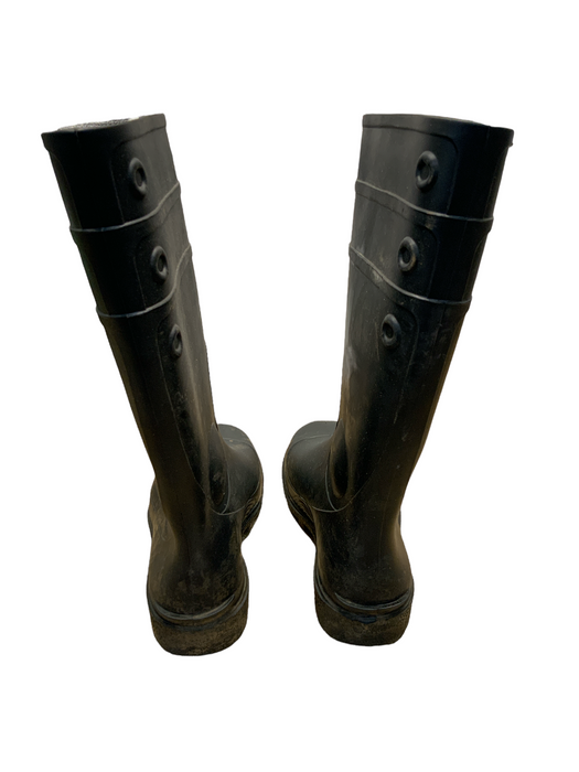 Black Dunlop Steel Toe Cap Wellington Boots Wellies Grade A DUNLOPA