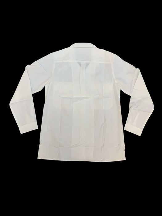 New Opgear Womens White Long Sleeve Shirt Blouse with Epaulettes FSW10N