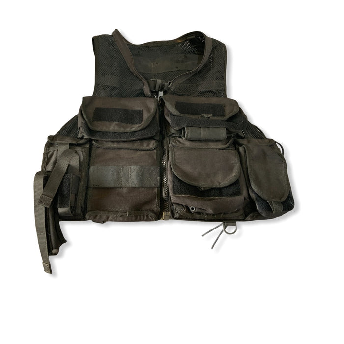 ARV MK2 Black Tactical Load System Tac Vest Security Dog Handler OBTV23