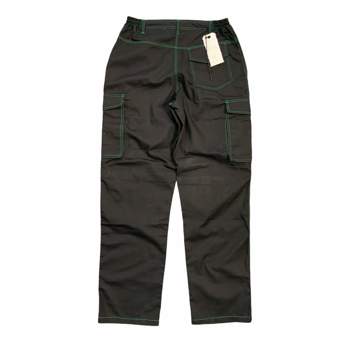 New Male Cargo Trousers Black Tactical Patrol Security Dog Handler Mechanic D2N