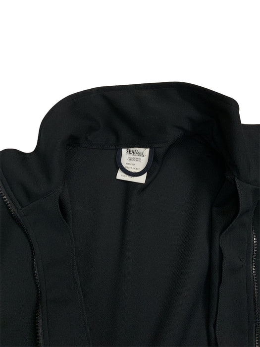 New SeaHawk Black Fleece Jacket Windproof Waterproof Breathable Hiking OJ181