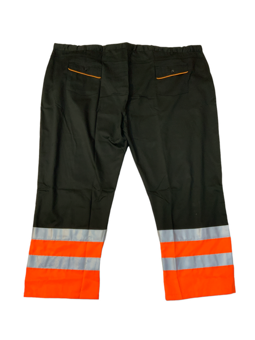 New Male Recovery Trousers Black Orange Security Mechanic RECTRS01N