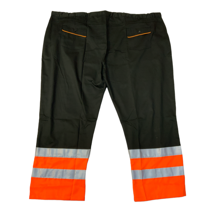 New Male Recovery Trousers Black Orange Security Mechanic RECTRS01N