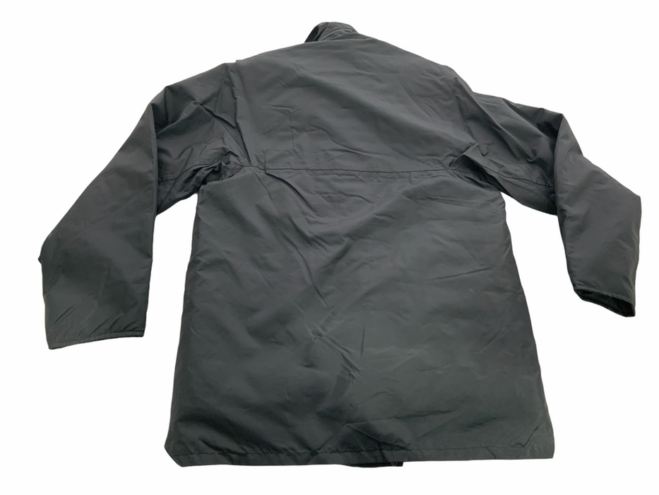 Black Waterproof 3/4 Length Rain Coat Security Dog Handler S/R XXL/R OJ42