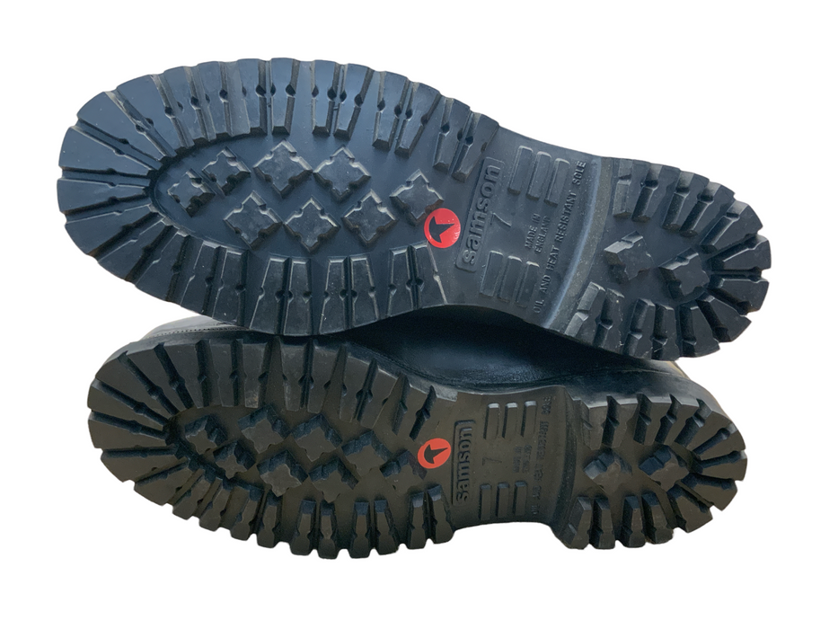 Samson Tuffking Leather Firefighter Safety Boots OFB02A One Stop Cop Shop