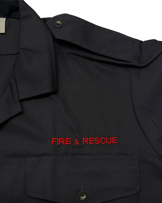 New Genuine Female Fire & Rescue Short Sleeve Shirt Firefighter FFRS02N