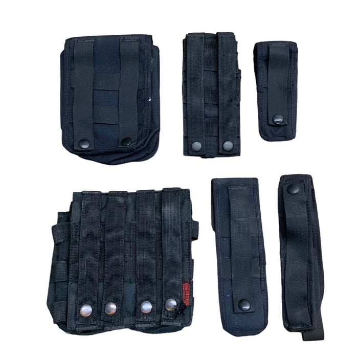 Molle Vest 6 Pouch Kit Ammo Baton Taser Grade B MOLLEKITB6