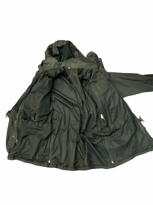 Black Tactical Police Jacket Waterproof Coat Security Dog Handler M OJ61